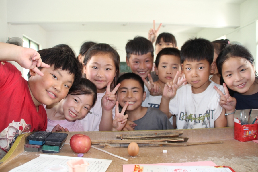 孩子们的笑脸
