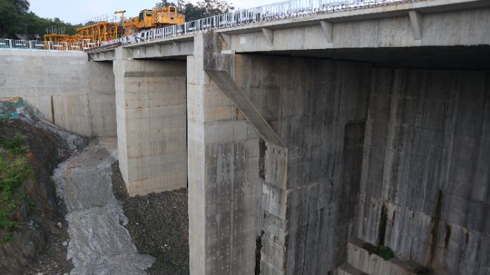 水坝坝体结构 宋天浩摄