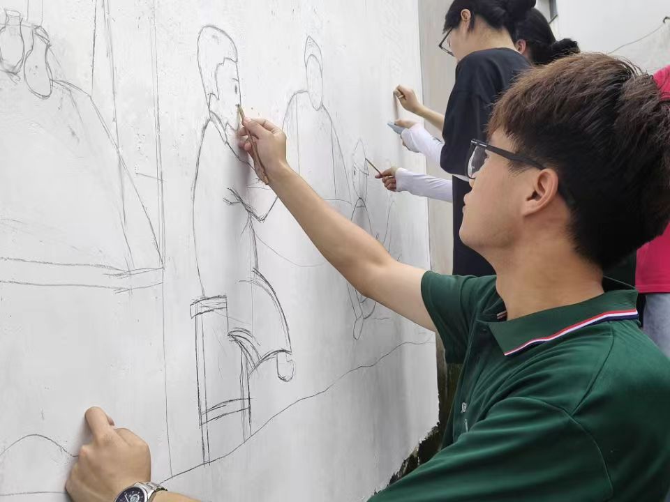 ����ѧԺ��ʦ����ѧԺ"�������ǽ����������ͼ���Ŷ�����ǽ�桪����԰��������������