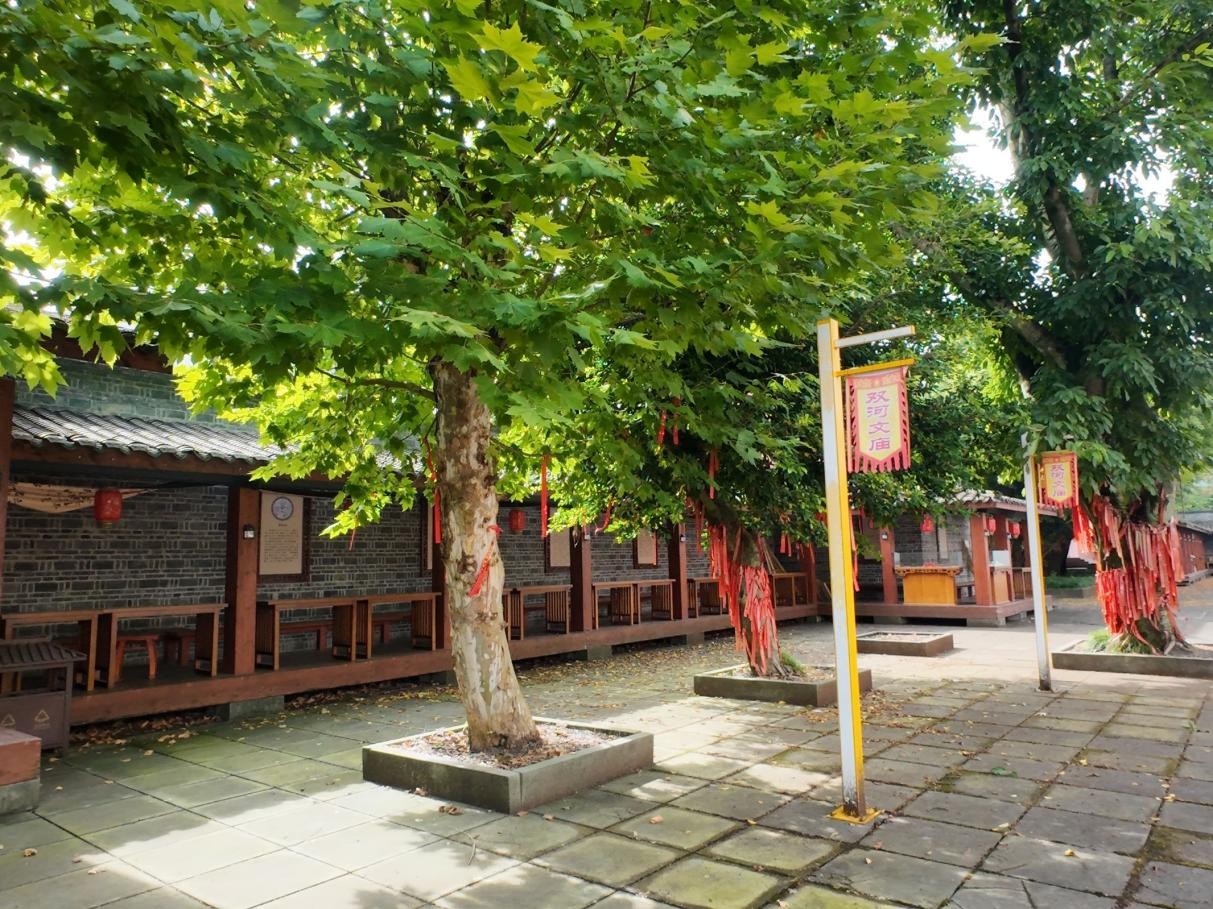 双河文庙实景图