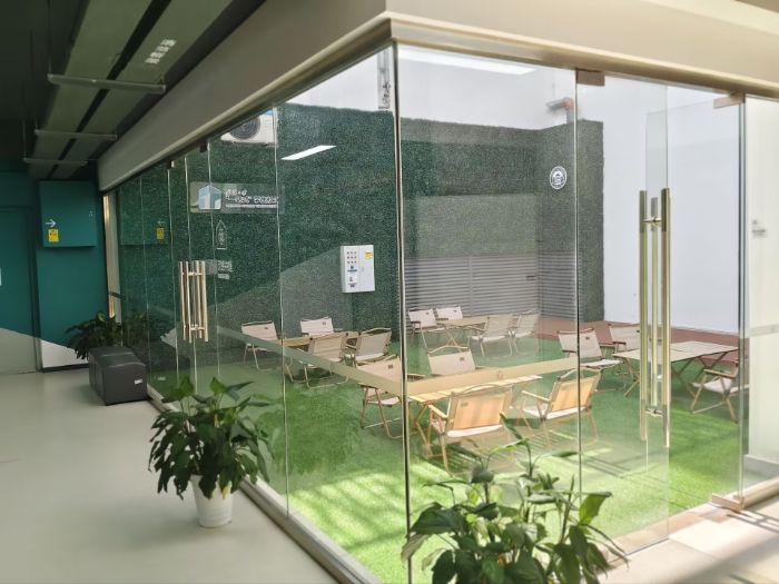 武汉大学信息学部一站式学生社区的“茶歇天地”